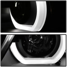 V2 3D Halo LBDRL Headlights for BMW 3-Series E90 06-08 - 4 Door - Black/Clear Lens