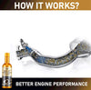 BJYXSZD Fuel System Cleaner 120ml Engine Catalytic Converter Cleaner Engine Booster Cleaner Carbon Deposit Removing Agent, Free of Disassembly Inside The Engine