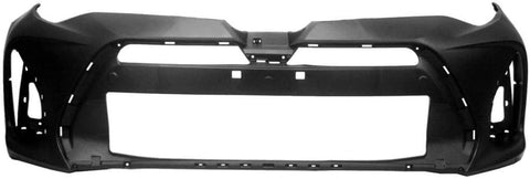 2017-2019 Toyota Corolla Front Bumper Cover; For Se/Xse Models; Prime/Paint To Match Finish; Made Of Pp Plastic Partslink TO1000424