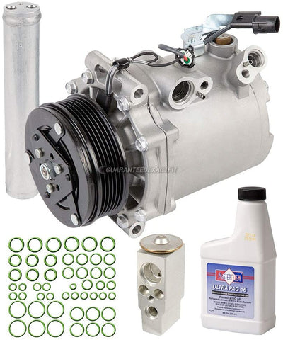 For Mitsubishi Lancer & Outlander 2008 2009 AC Compressor w/A/C Repair Kit - BuyAutoParts 60-81773RK New