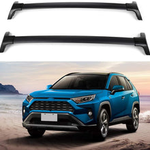 ECCPP Roof Top Cross Bar Set Roof Rack Luggage Cargo Carrier Rails Fit for 2019-2020 for Toyota RAV4,Aluminum