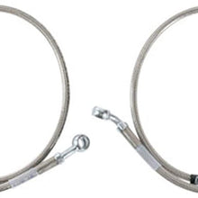 Cycleflex Brake Lines Two-Line Race Kit Fits 2004-2005 Kawasaki ZX1000 Ninja ZX-10R