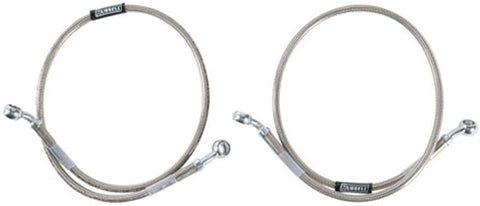 Cycleflex Brake Lines Two-Line Race Kit Fits 2004-2005 Kawasaki ZX1000 Ninja ZX-10R