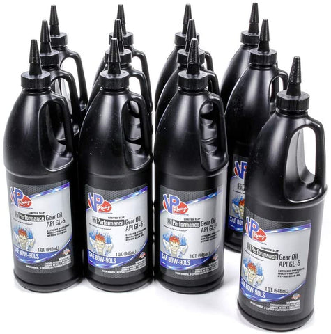VP Racing Fuels 2897 1 Pack 80W90 HI-Perf GearOil GL-5 Case 1X12 Qt