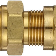 EATON Weatherhead 1468X6 Air Brake Tubing Male Connector, 3/8" Tube OD, 1/4" Male Pipe Thread