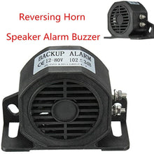 DishyKooker Car Alarm Horn Speaker Reverse Siren BuzzerTruck Back Up Alarm 105db Car Auto