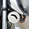 Qiilu Motorcycle Horn, Vintage Motorcycle Electric Horn Loudspeaker Super Loud 12V 2A 110dB Accessory