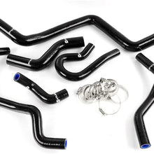 Silicone Radiator Hose Kit Clamps For Honda Civic Ek Eg Ex Sohc D15 D16 1992-2000 Black