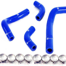 Silicone Radiator Coolant Hose Kit Clamps For Honda CRF250 CRF250X CRF250R 2004 2005 2006 2007 2008 2009 Blue