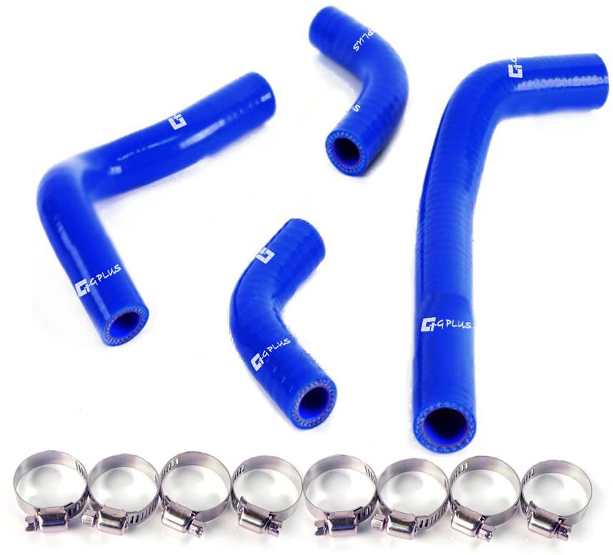 Silicone Radiator Coolant Hose Kit Clamps For Honda CRF250 CRF250X CRF250R 2004 2005 2006 2007 2008 2009 Blue
