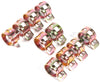 Senyar Hose Clamps Fastener,100 Pcs 10 Sizes Autos Spring Steel Clip Fuel Oil Water Hose Pipe Tube Clamp Fastener
