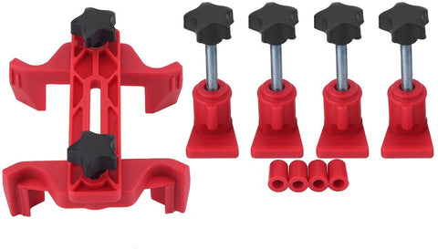 Car Cam Clamp Engine Timing Locking Auto Dual Cam Clamp Camshaft Engine Timing Sprocket Gear Locking Tool Kit - 9Pcs Set