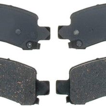 ACDelco 14D974ACH Advantage Ceramic Rear Disc Brake Pad Set with Hardware
