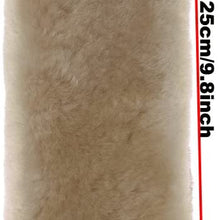 U&M Authentic Sheepskin Auto Seat Belt Cover Shoulder Seatbelt Pad for Adults Youth Kids Toddlers - Car, Truck, SUV, Airplane,Camera Backpack Straps - Genuine High Density Soft Australian Wool