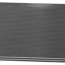 AC Condenser A/C Air Conditioning w/Oil Cooler & Receiver Drier for Ford Truck