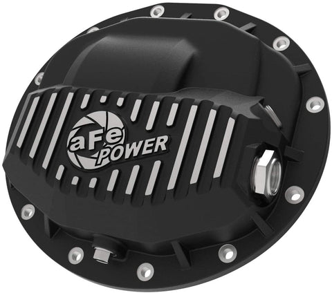 aFe Power 46-70402 Pro Series Front Differential Cover Black w/Machined Fins