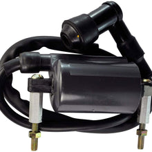External Ignition Coil with Spark Plug Cap for Kawasaki KLF 300 Bayou B C 1988-2004 KLF300 KLF300C 4x4 | OEM Repl.# 21121-1264 21160-1089 21121-1049