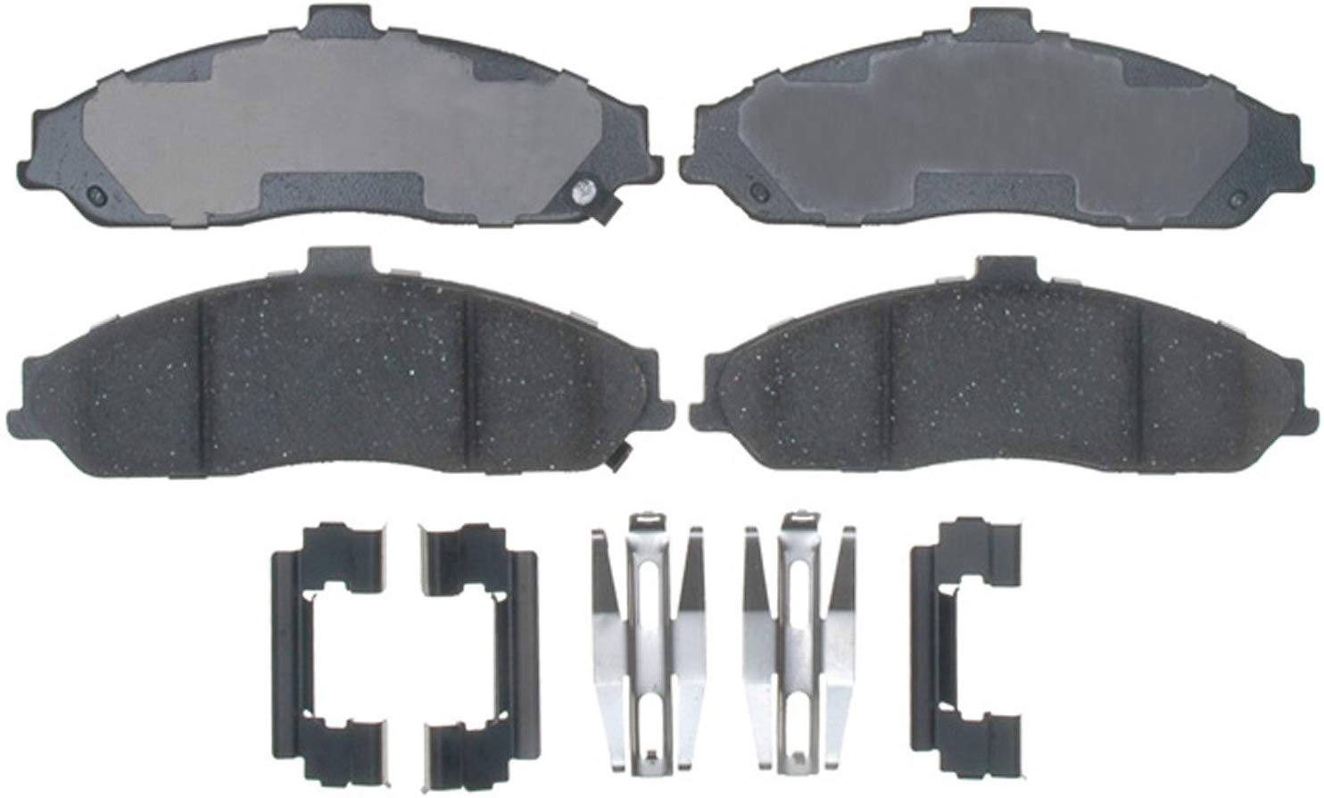 ACDelco 17D731CH Professional Ceramic Front Disc Brake Pad Set