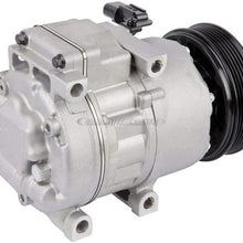 AC Compressor & A/C Clutch For Hyundai Genesis Sedan V6 2009 2010 2011 2012 2013 2014 - BuyAutoParts 60-02350NA New