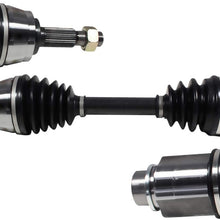 MAXFAVOR CV Joint Axle Assembly Front Pair Set of 2 Premium CV Axles Replacement for Nissan Murano S SE Sport AWD 3.5L V6 03-07