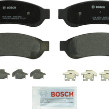 Bosch BP1067 QuietCast Premium Semi-Metallic Disc Brake Pad Set For Ford: 2008-2009 F-250 Super Duty, 2005-2009 F-350 Super Duty; Rear