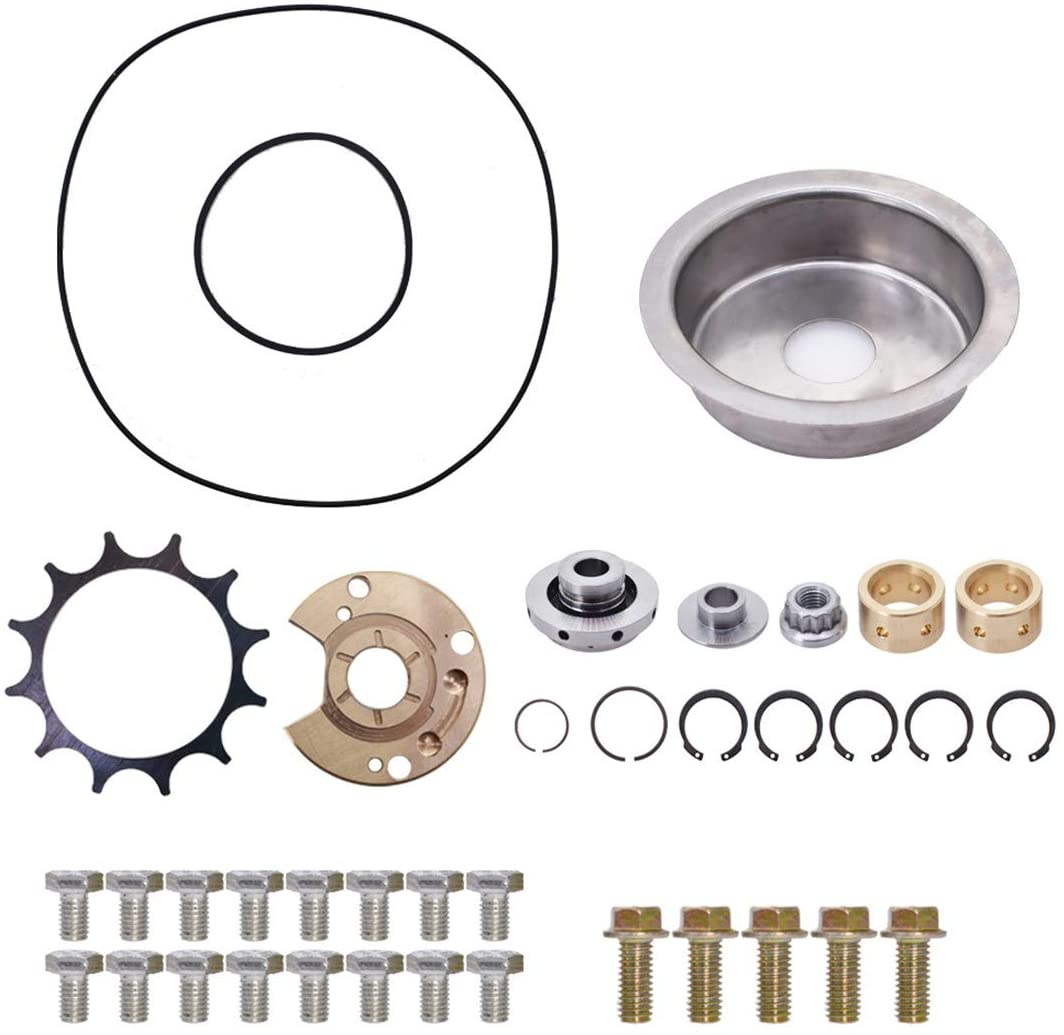 WFLNHB Turbo Rebuild Repair Kit Replacement for Garrett T3T4 T3 T4 T04E TB03 TC03 T04B 2.0L