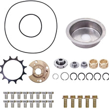 WFLNHB Turbo Rebuild Repair Kit Replacement for Garrett T3T4 T3 T4 T04E TB03 TC03 T04B 2.0L