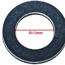 Engine Oil Drain Plug Crush Gasket Washers Seals for Toyo-ta Prius Tundra Sienna Highlander Le-xus Avalon Camry Corolla Tacoma 4Runner RAV4,90430-12031 （ 10 Pcs）