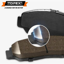 TOPEX Front Semi-Metallic Brake Pads MD0914 for Honda Accord Civic CRV Element