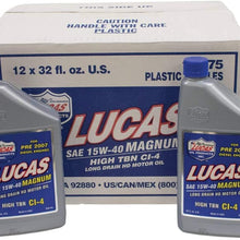 Lucas Oil 051-547 Magnum High TBN Motor Oil, Silver