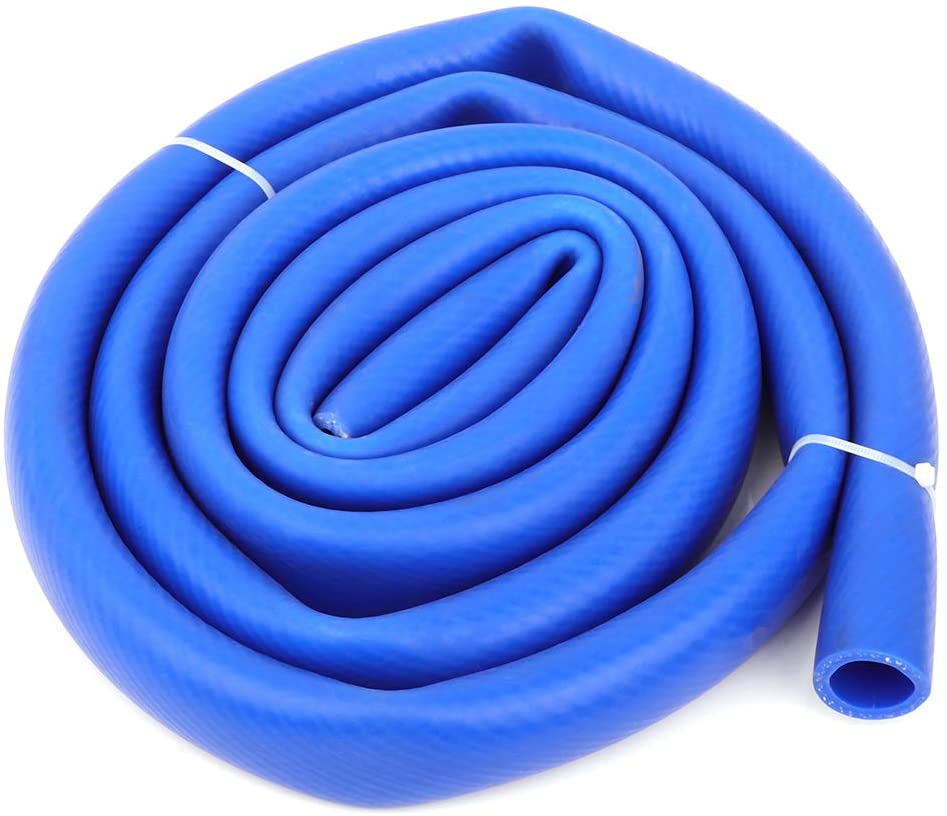 OCPTY Radiator Coolant Hose Kit Fits 10 ft 1 ID FlexFab 5526 Blue Silicone Heater Hose 25mm 350F Radiator Coolant 1.00 Radiator Hose