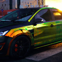 ATMOMO Metallic Color Chrome Mirror Vinyl Wrap Self Adhesive Film Decal Air Release Bubble and Air-Free 1.35Mx75CM