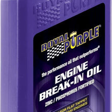 Royal Purple 11497 High Performance Engine Break-in Oil - 1 qt. (Case of 12)