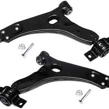 TUCAREST 2Pcs K80407 K80408 Left Right Front Lower Control Arm and Ball Joint Assembly Compatible With 2004 05 06 07 08 09 10 2011 Ford Focus (Fits Models Made From 05/2004) Suspension