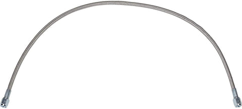 25 Inch Braided S.S. Brake Line - Straight AN4