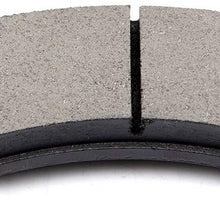 ECCPP 8pcs Full Set Ceramic Disc Brake Pad Kit for 2003-2011 Ford Crown Victoria,2005-2011 Lincoln Town Car,2007-2011 Mercury Grand Marquis
