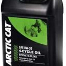 Arctic Cat New OEM Gallon 0W-30 Synthetic Blend 4-Cycle Oil, 2639-575