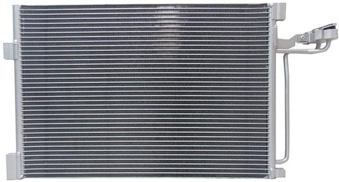 SCITOO Full Aluminum A/C Air Condenser Replacement for 2005 2006 2007 2008 Volvo V50 Wagon 2.4L