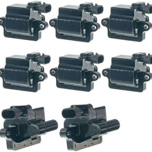 Set of 8 Ignition Coil Pack for Chevrolet Tahoe SSR Silverado Express Suburan GMC Workhorse Cadillac Hummer Mercruiser