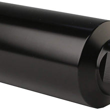 Aeromotive 12321 Filter, In-Line, 10-Micron Fabric Element, ORB-10 Port, Bright-Dip Black, 2" OD