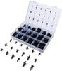 AUTOMUTO Car Retainer Rivet Clips fit for GM Ford & Chrysler Honda Accord Push Type Bumper Car Clips,180Pcs