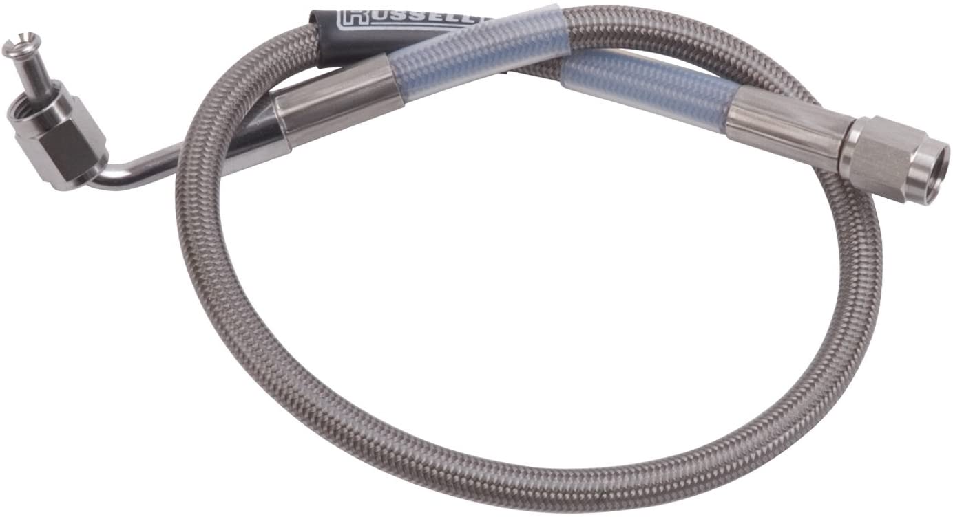 Russell by Edelbrock Edelbrock/Russell 655020 90 Degree -3 To Straight -3 Competition Brake Line Assembly - 12
