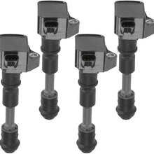 A-Premium Ignition Coil Pack Compatible with Volvo S60 2015-2020 S80 S90 V60 V90 XC40 XC60 XC70 XC90 L4 2.0L 4-PC