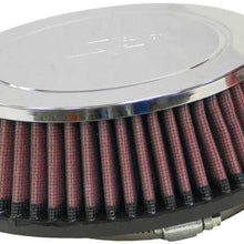 K&N Universal Clamp-On Air Filter: High Performance, Premium, Replacement Filter: Flange Diameter: 4.0625 In, Filter Height: 2.1875 In, Flange Length: 0.75 In, Shape: Round Tapered, RC-4480