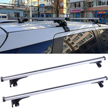 WHEELTECH 48" Roof Rack Cross Bar Rail fit for 2010-2017 For Chevy Cruze,2006-2011 2014-2017 For Chevy Impala,2006-2010 2013-2017 For Chevy Malibu Cargo Racks Rooftop Cargo Luggage Silver Crossbars