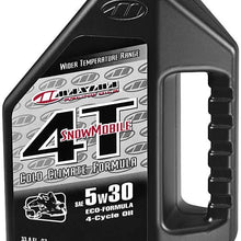 Maxima 15901 Snowmobile 4T 5w-30 Oil - Liter Bottle