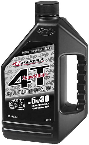 Maxima 15901 Snowmobile 4T 5w-30 Oil - Liter Bottle