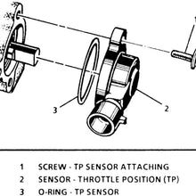 TAMKKEN TPS Sensor Throttle Position Sensor 56027942 for Dodge Dakota Viper Jeep Grand Cherokee TJ Wrangler 56027942, 4874371AC, TH189, 4874371, 4874371AB, 4874371AC, 69117942