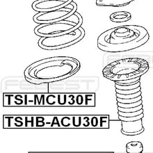FEBEST TSHB-ACU30F Front Shock Absorber Boot