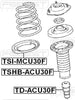 FEBEST TSHB-ACU30F Front Shock Absorber Boot